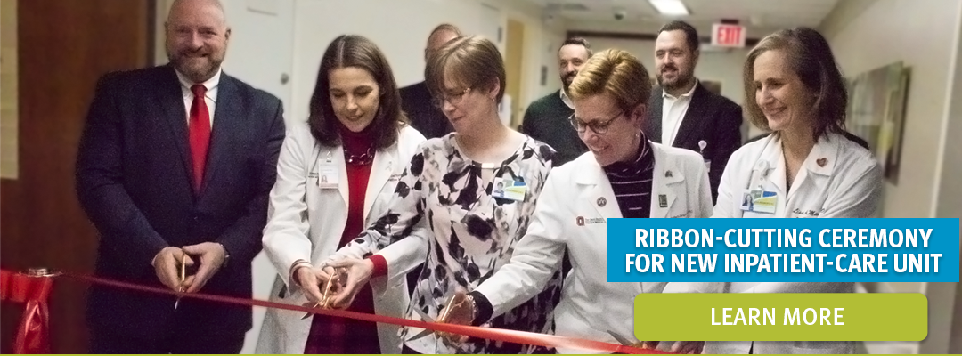 ohio's hospice ribbon cutting at the Ohio State University weaner medical center