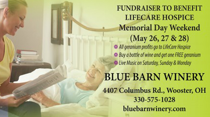Blue Barn Winery Fundraiser to benefit LifeCare Hospice