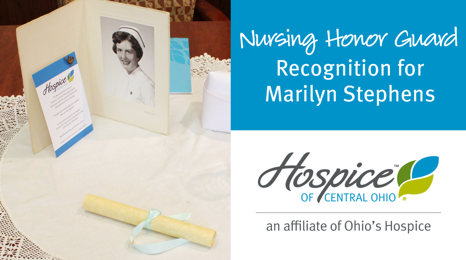 Nursing Honor Guard Recognizes Marilyn Stephens