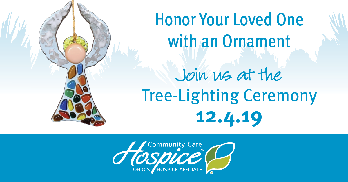 Hospice Angel Care Tree Ornaments