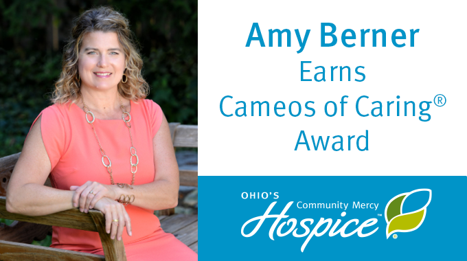 Amy Berner Earns Cameos of Caring(r) Award | Ohio's Community Mercy Hospice