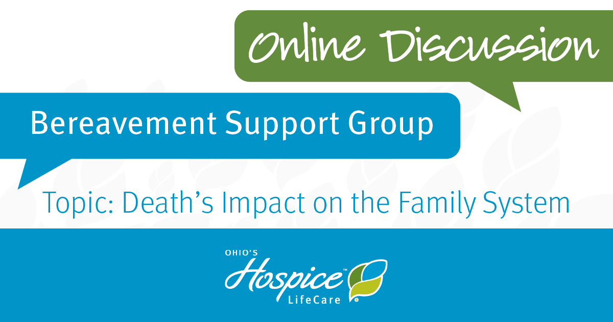Online Bereavement Support Group - 4-6-2020