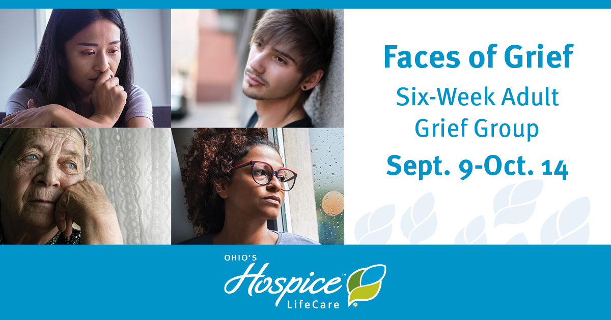 Faces of Grief: Six-Week Adult Grief Group - Sept. 9-Oct. 14