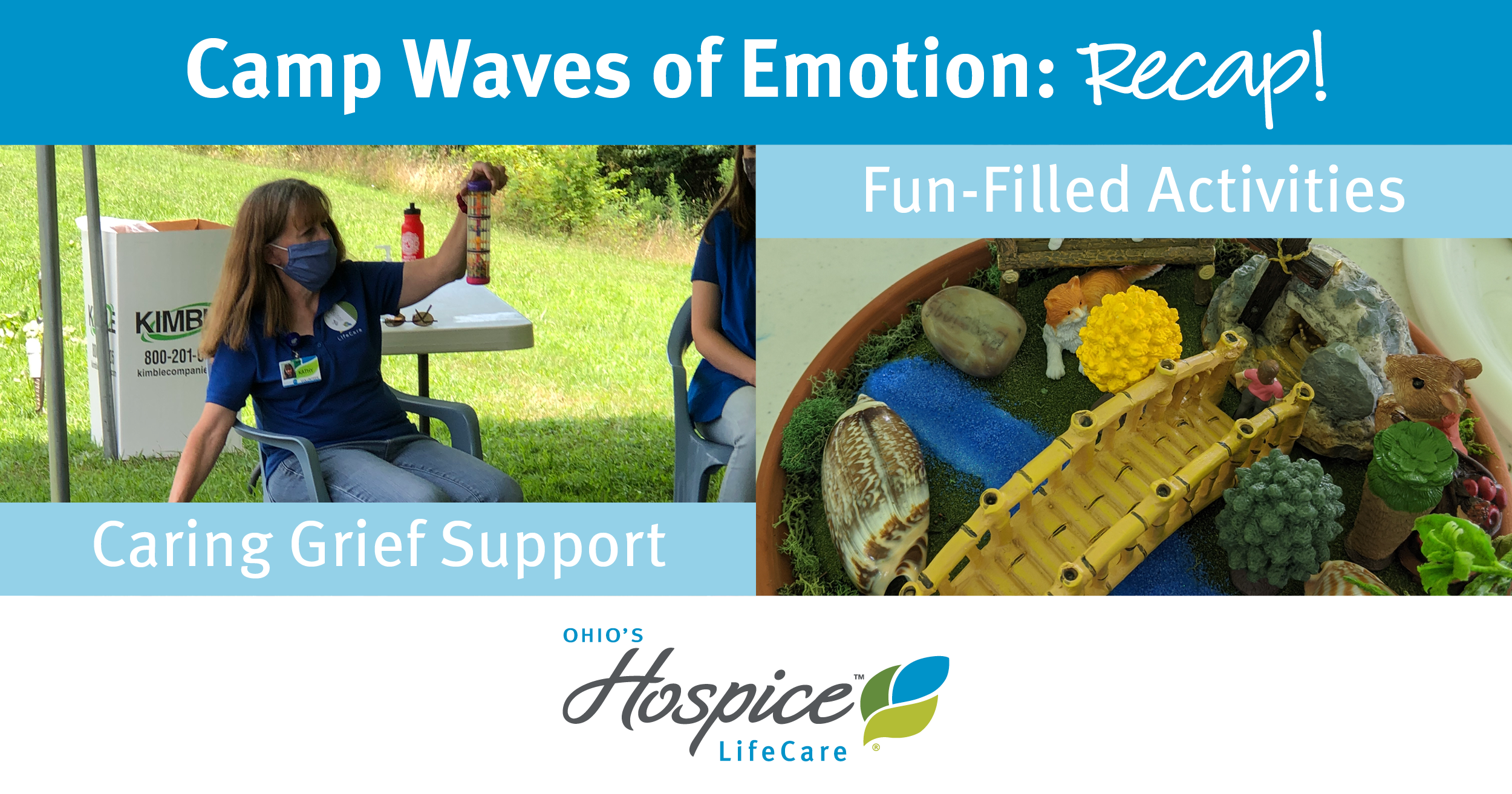 Camp Waves of Emotion: Recap! Caring Grief Support, Fun-Filled Activities