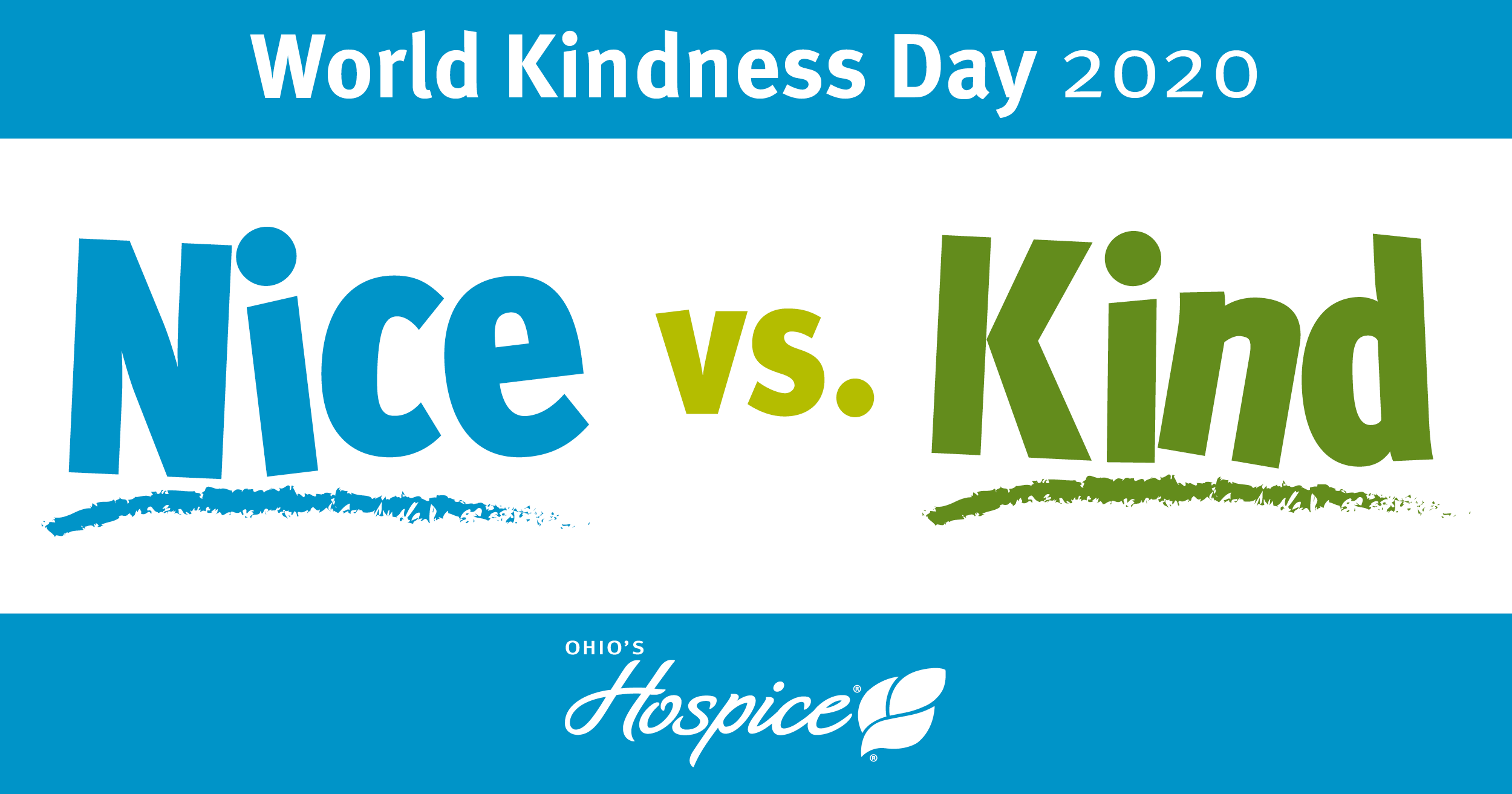 World Kindness Day 2020 - Nice vs. Kind