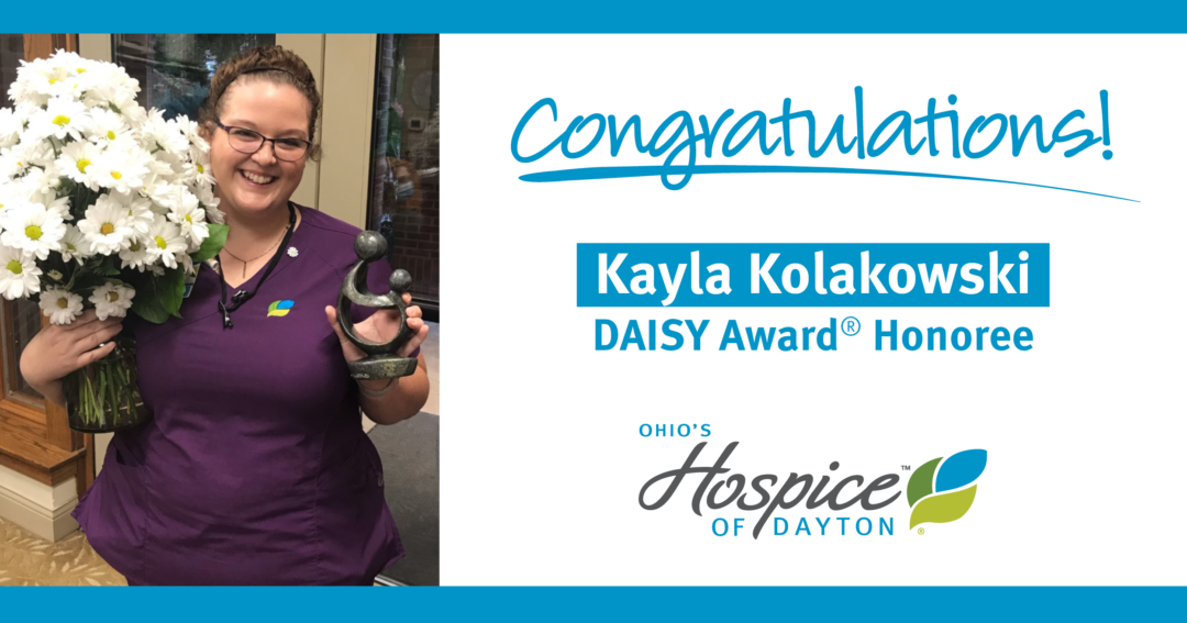 Congratulations to Kayla Kolakowski: DAISY Award Honoree