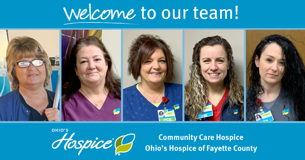 Welcome to our team! - Ohio's Hospice