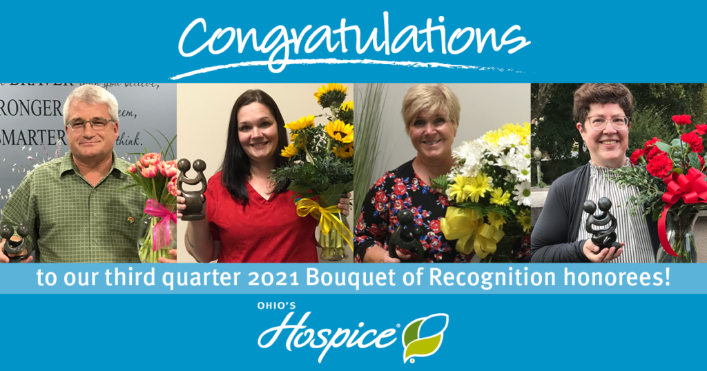 Bouquet of Recognition Third Quarter 2021