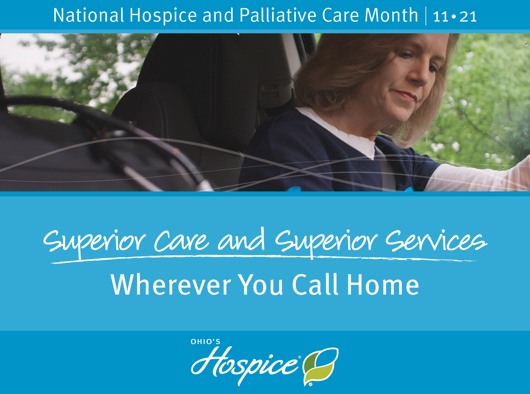 National Hospice and Palliative Care Month - Superior Care and Superior Services Wherever You Call Home - Ohio's Hospice