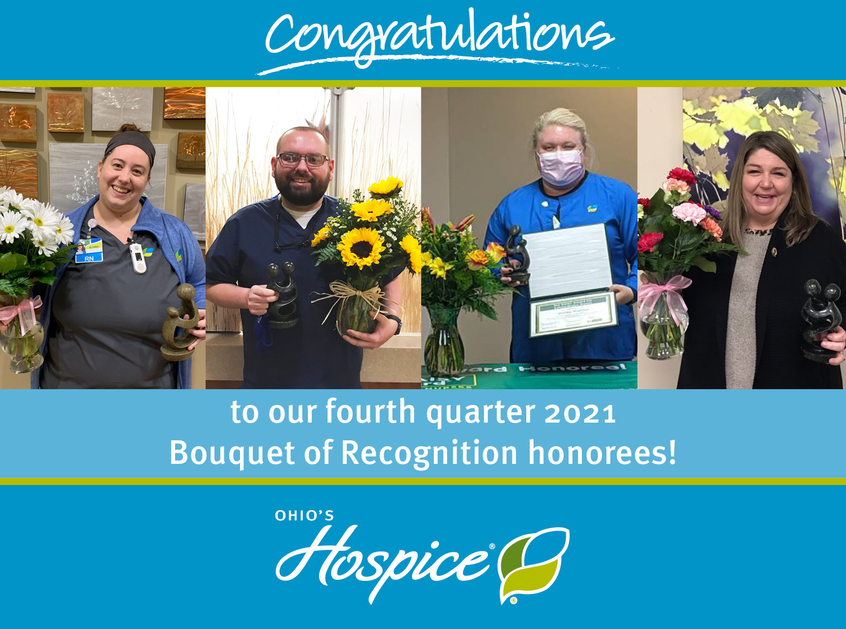 Bouquet of Recognition 4th Quarter Honorees