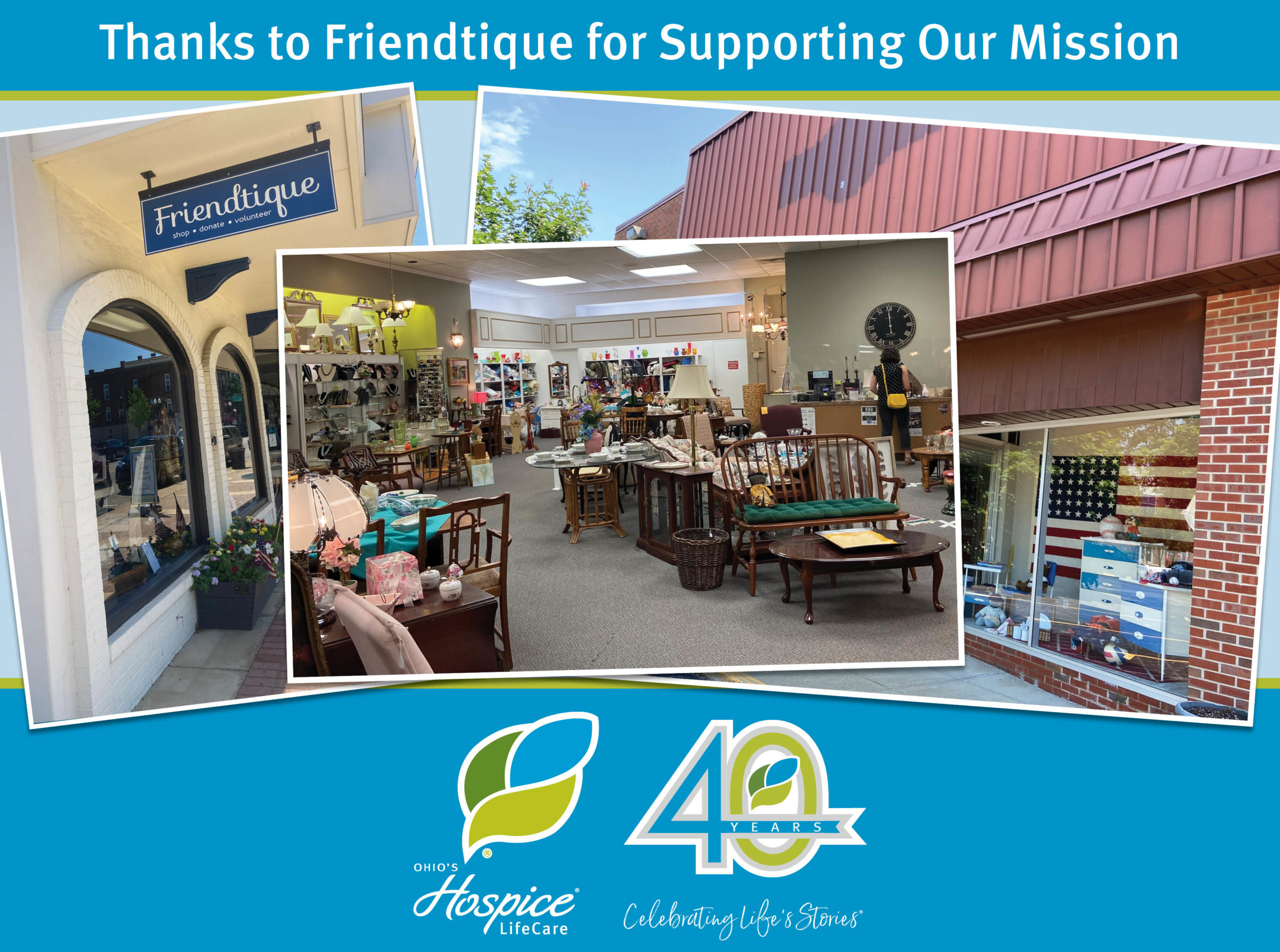 Thanks to Friendtique for Supporting Our Mission
