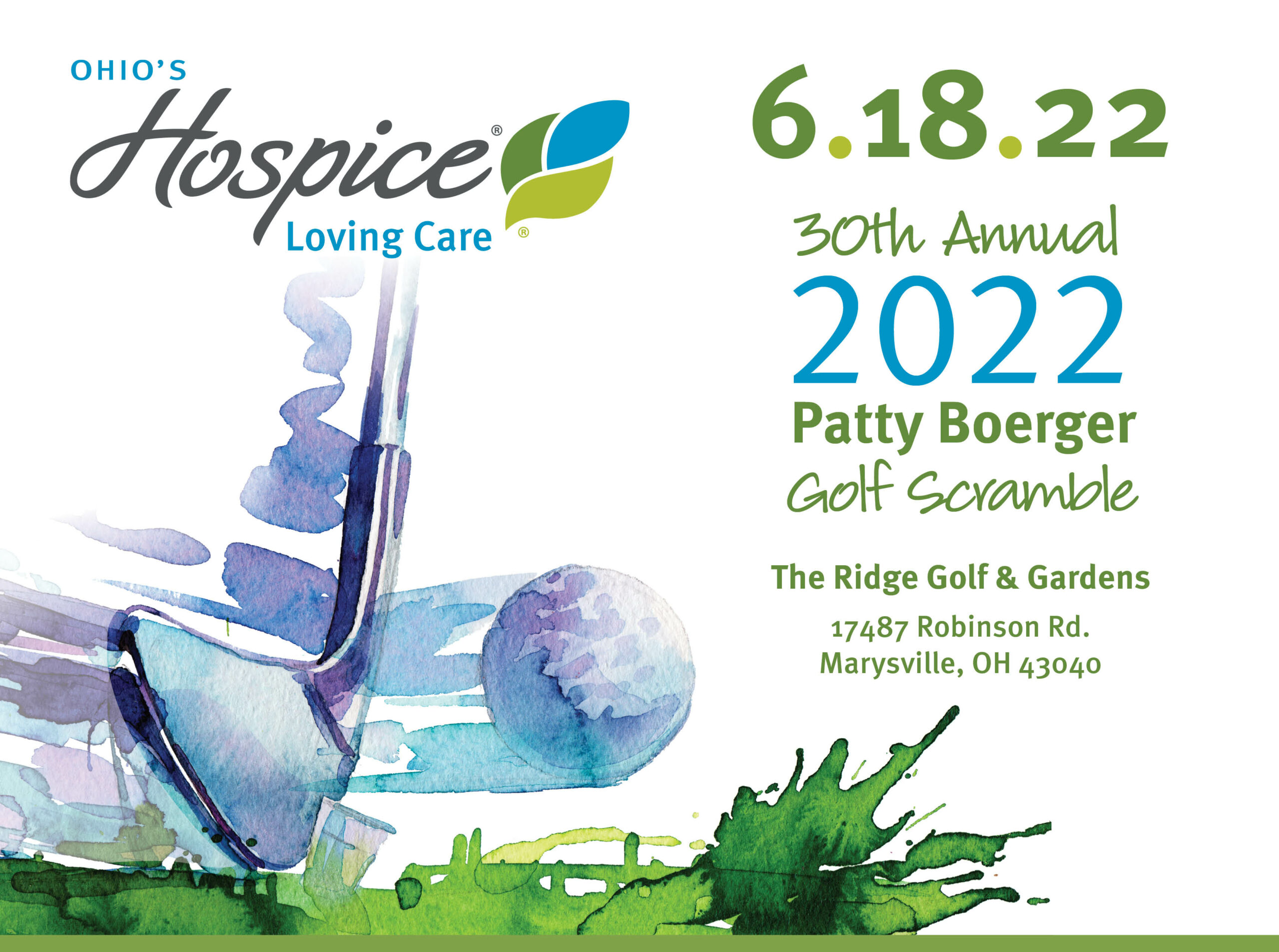 Patty Boerger Golf Scramble to be held June 18, 2022