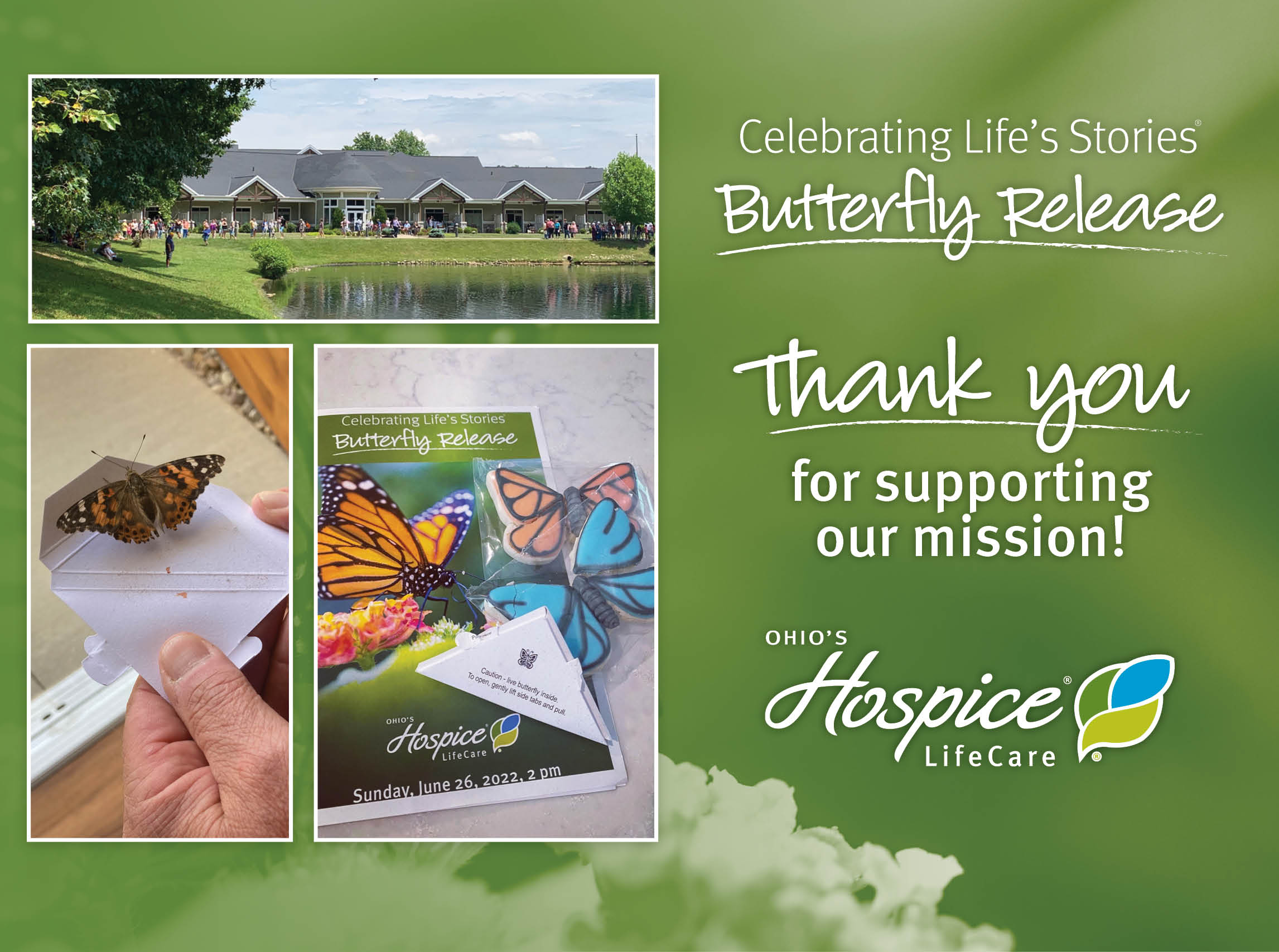 Ohio's Hospice LifeCare Butterfly