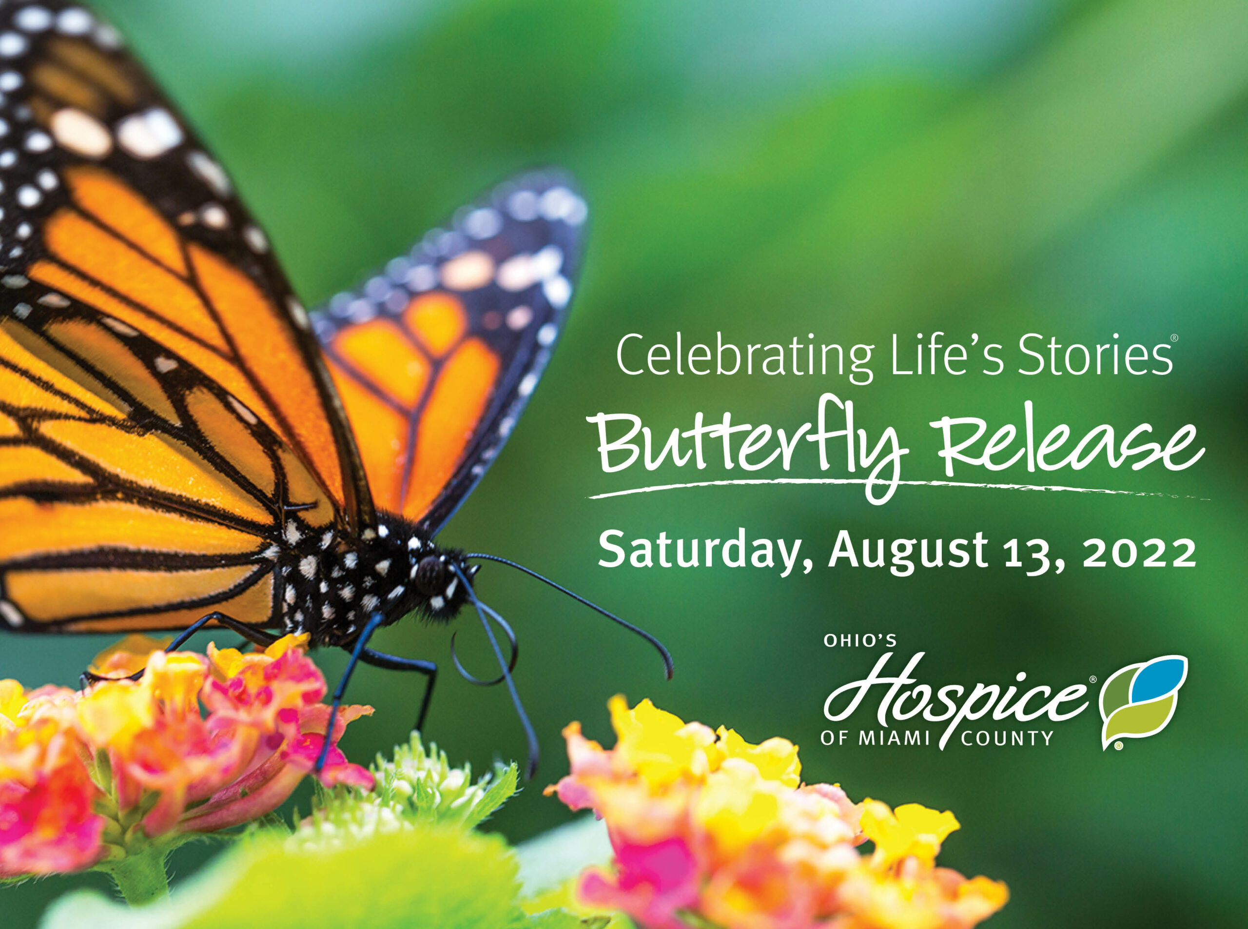 Ohio's Hospice of Miami County Butterfly Release