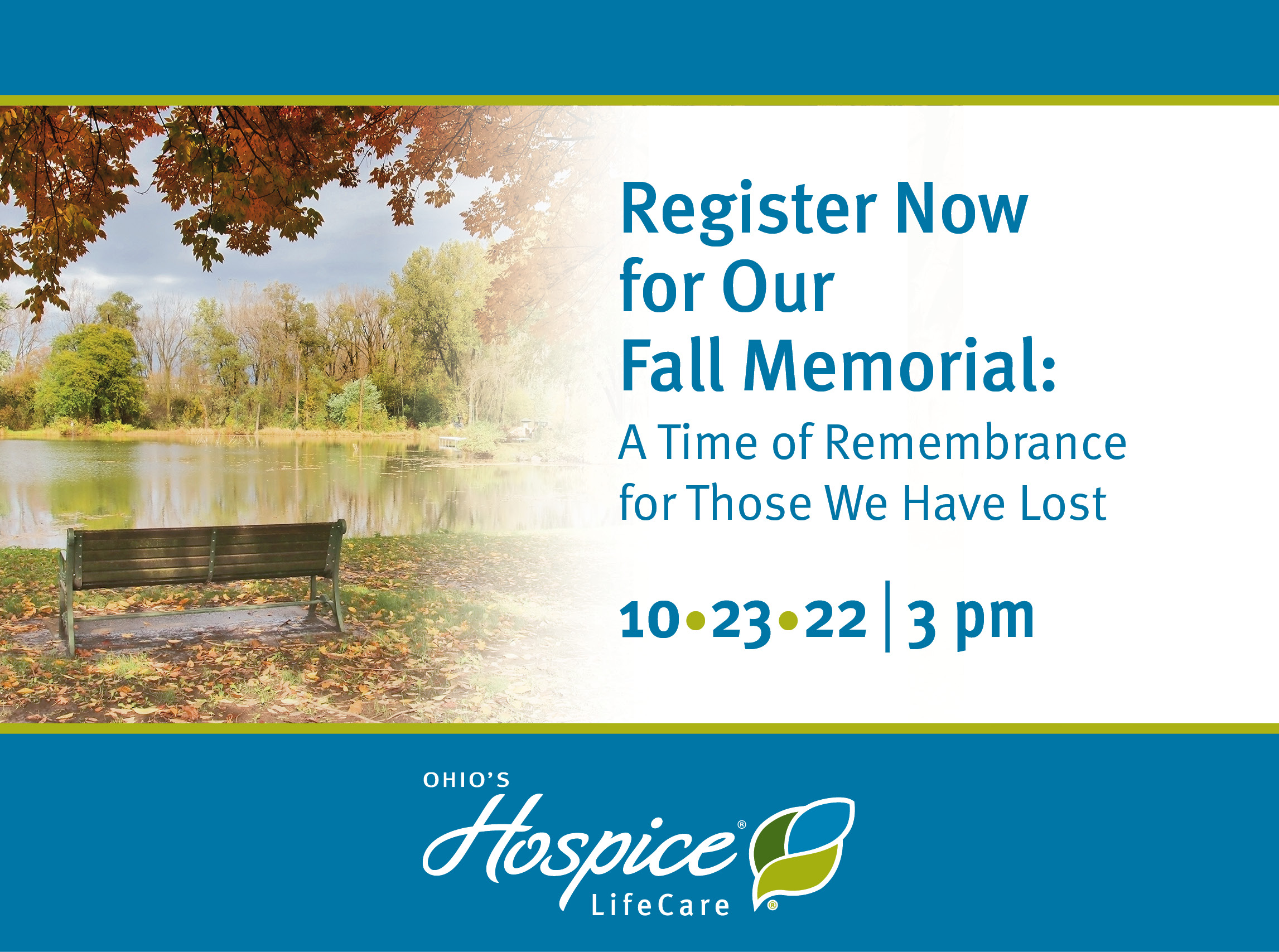 Ohio's Hospice LifeCare Fall Memorial 2022