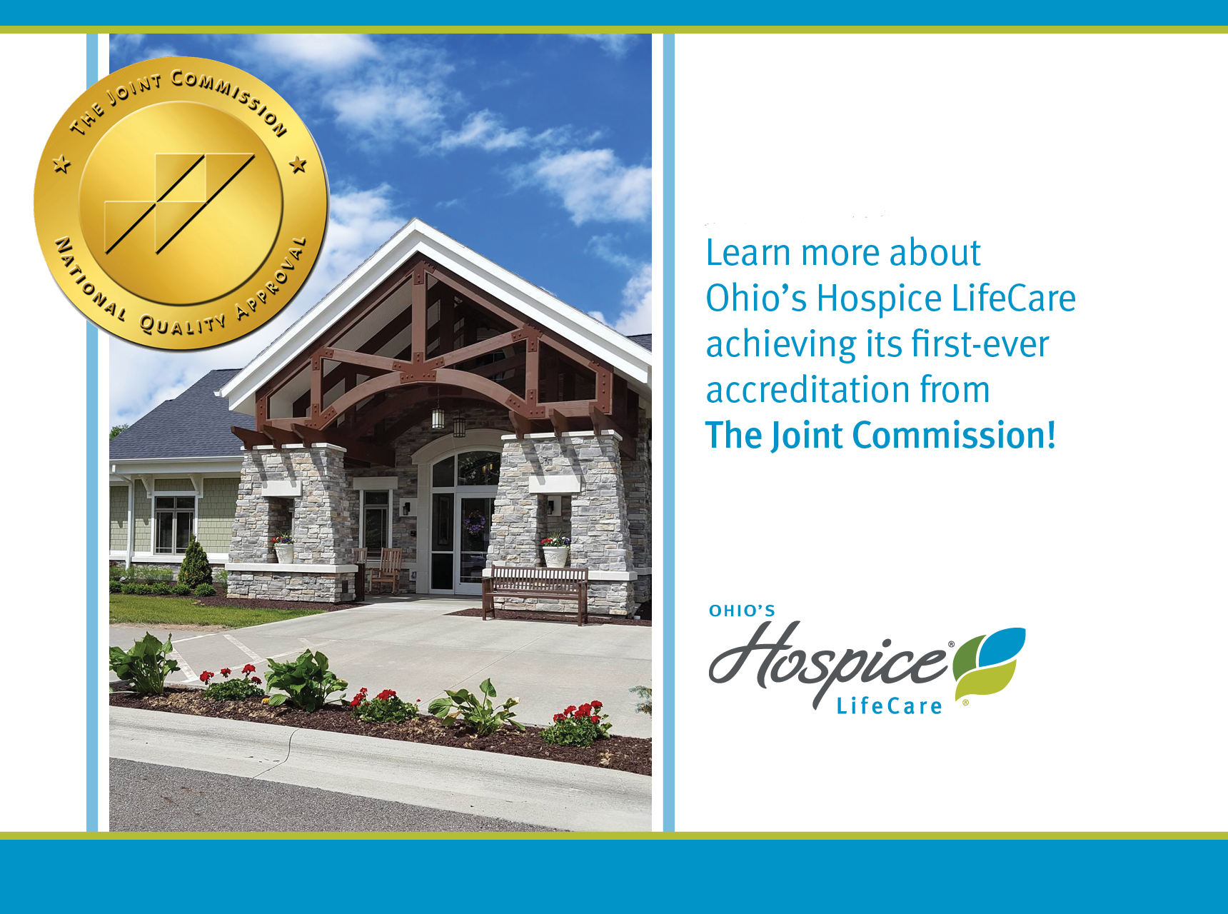 Learn more about Ohio's Hospice LifeCare achieving its first-ever accreditation from The Joint Commission!