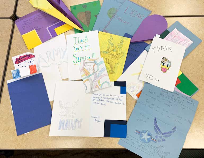 Veterans Day Event 2022 Thank You Cards