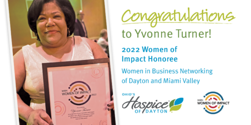 Congratulations To Yvonne Turner: 2022 Women Of Impact Honoree - Women In Business Networking Of Dayton And Miami Valley