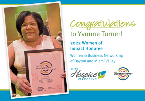 Congratulations To Yvonne Turner: 2022 Women Of Impact Honoree - Women In Business Networking Of Dayton And Miami Valley