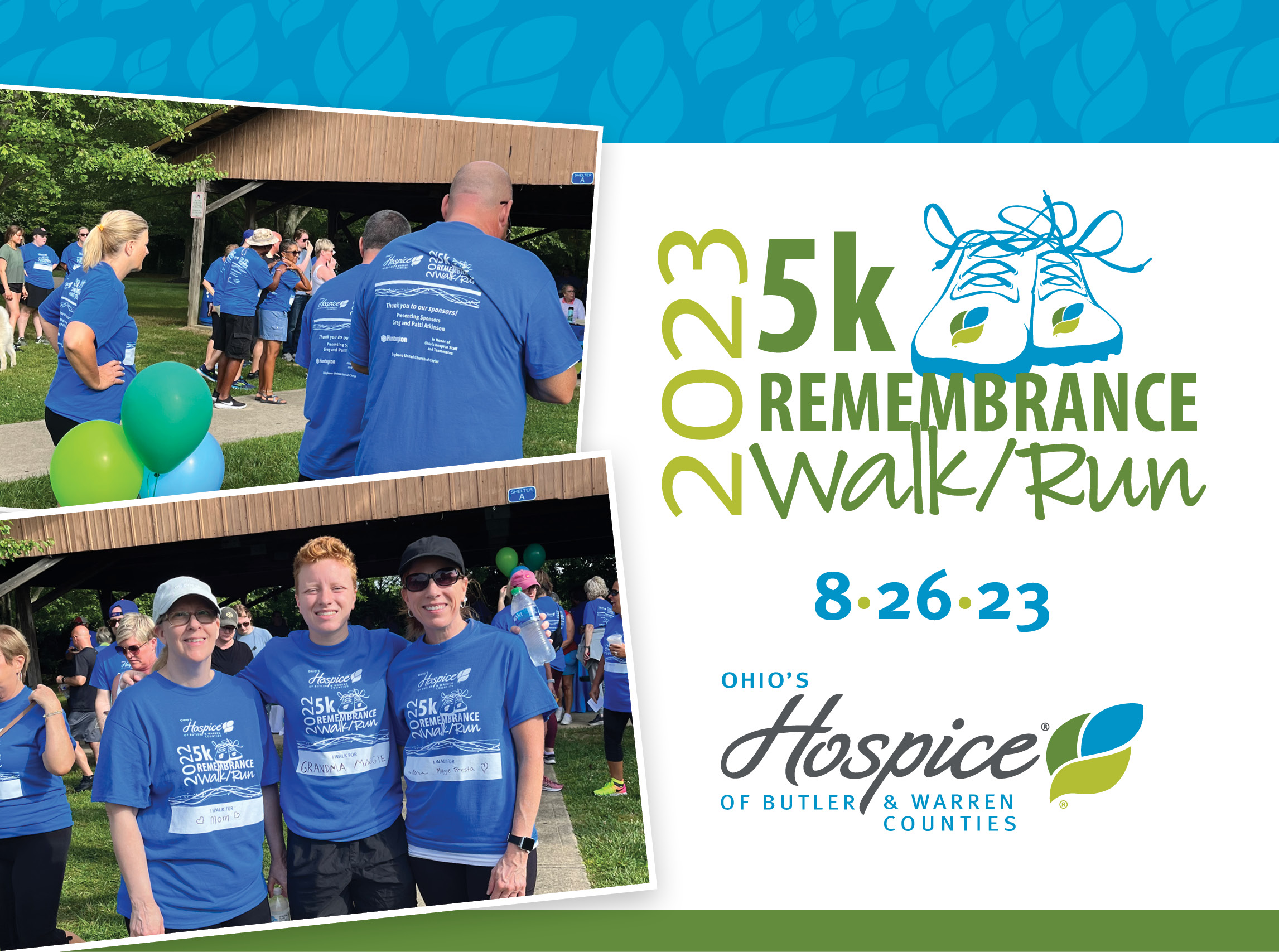 Ohio's Hospice of Butler & Warren Counties 2023 5k Remembrance Walk/Run 8.26.23