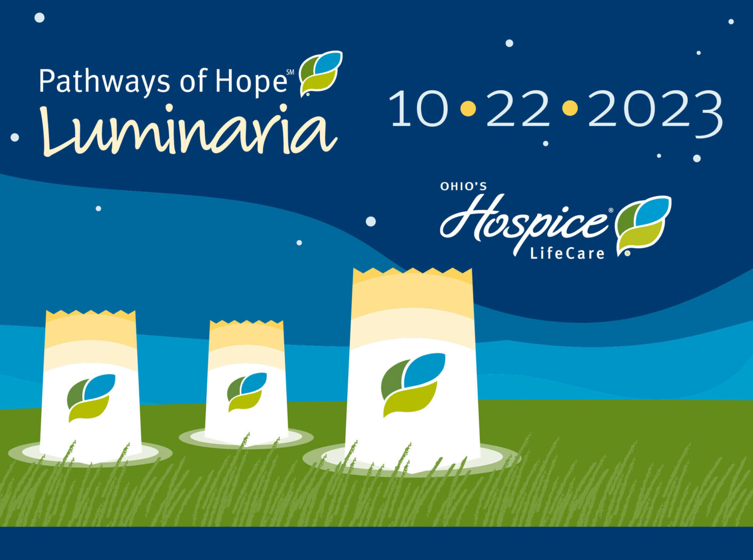 Ohio's Hospice LifeCare 2023 Luminaria Sunday, October 22, 2023