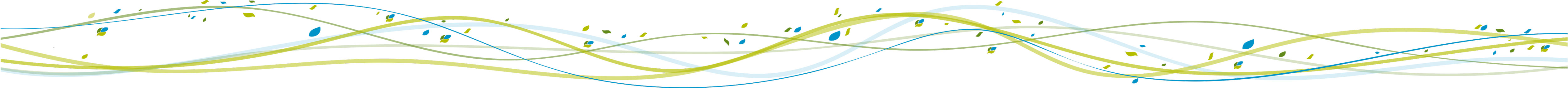 Ohio's Hospice Ribbon Banner. Blue and Green Icons. Ohio's Hospice Information Pages