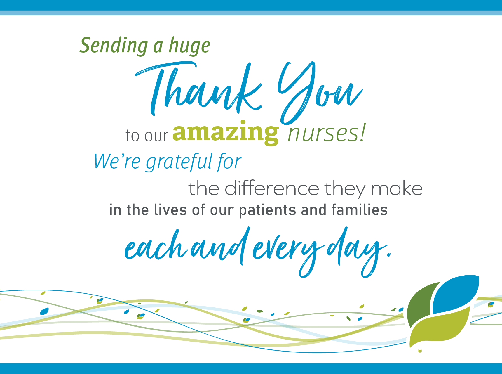 Sending a huge Thank You to our amazing nurses! We're grateful for the difference they make in the lives of our patients and families each and every day. Ohio's Hospice.