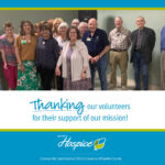 Thanking our volunteers for their support of our mission! Ohio's Hospice Community Care Hospice and Ohio's Hospice of Fayette County