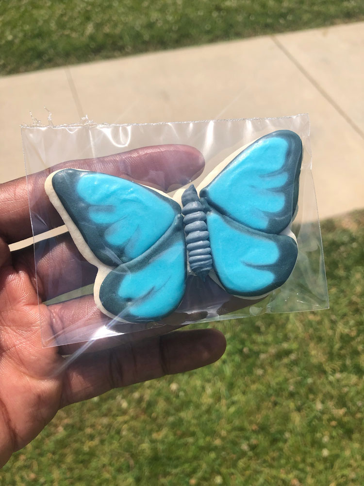 Butterfly Cookie. Celebrating Life's Stories Butterfly Release. Ohio's Hospice LifeCare.