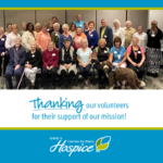 Thanking our volunteers for their support of our mission! Ohio's Community Mercy Hospice