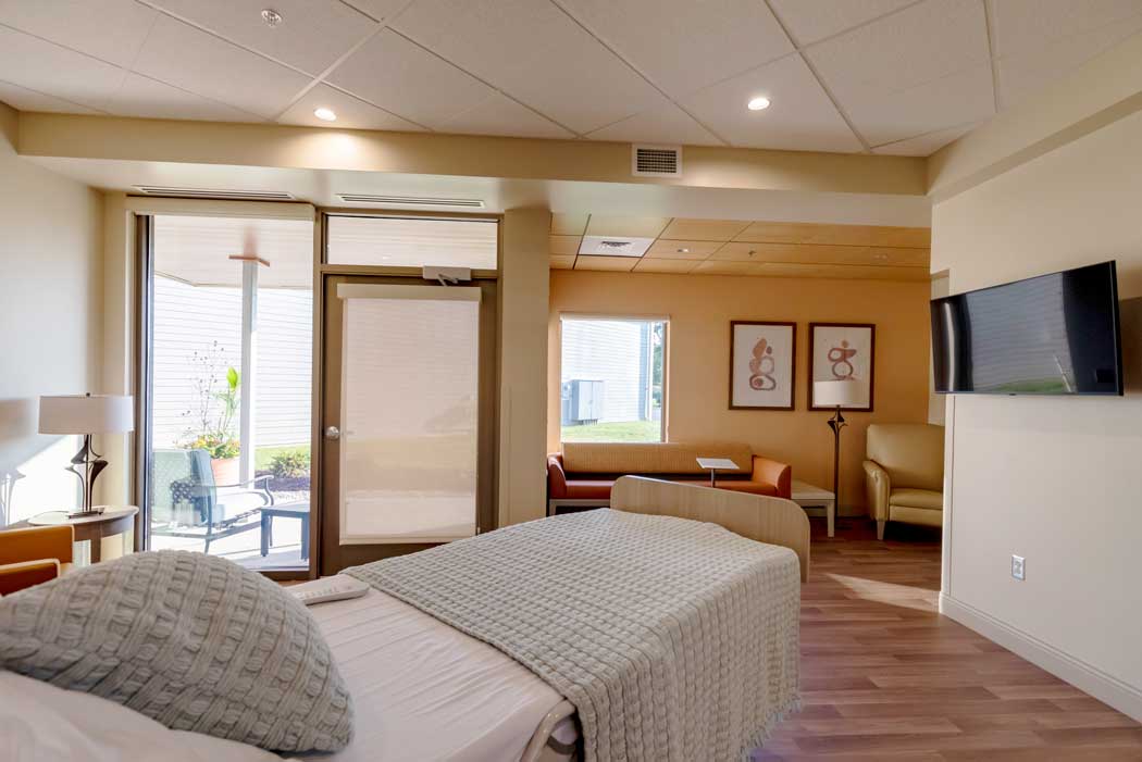 OHMC Hospice House Patient Room