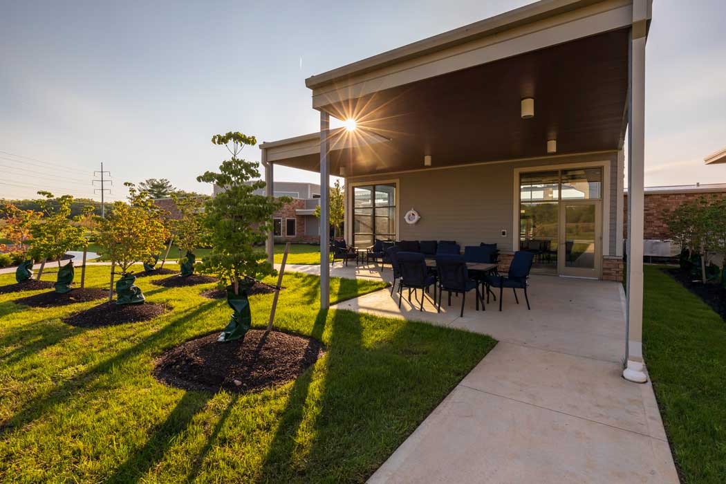 OHMC Hospice House Patio