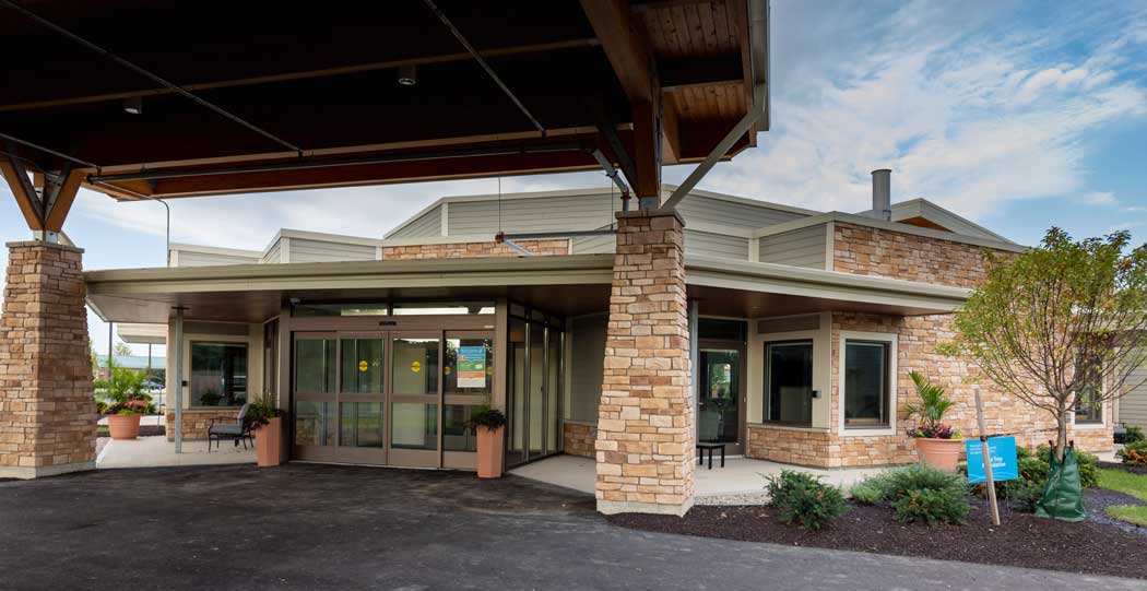 OHMC Hospice House Patient Entrance