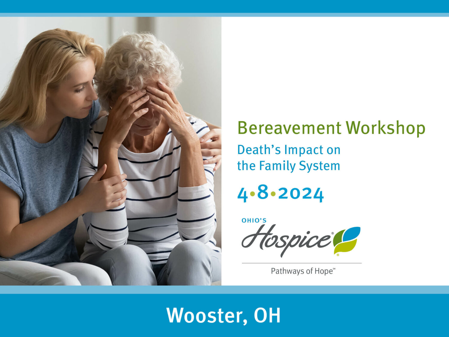 Bereavement Workshop 4/8/24 Wooster, OH