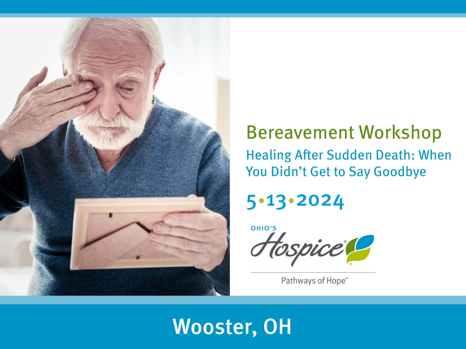 Bereavement Workshop 5/13/24 Wooster, OH
