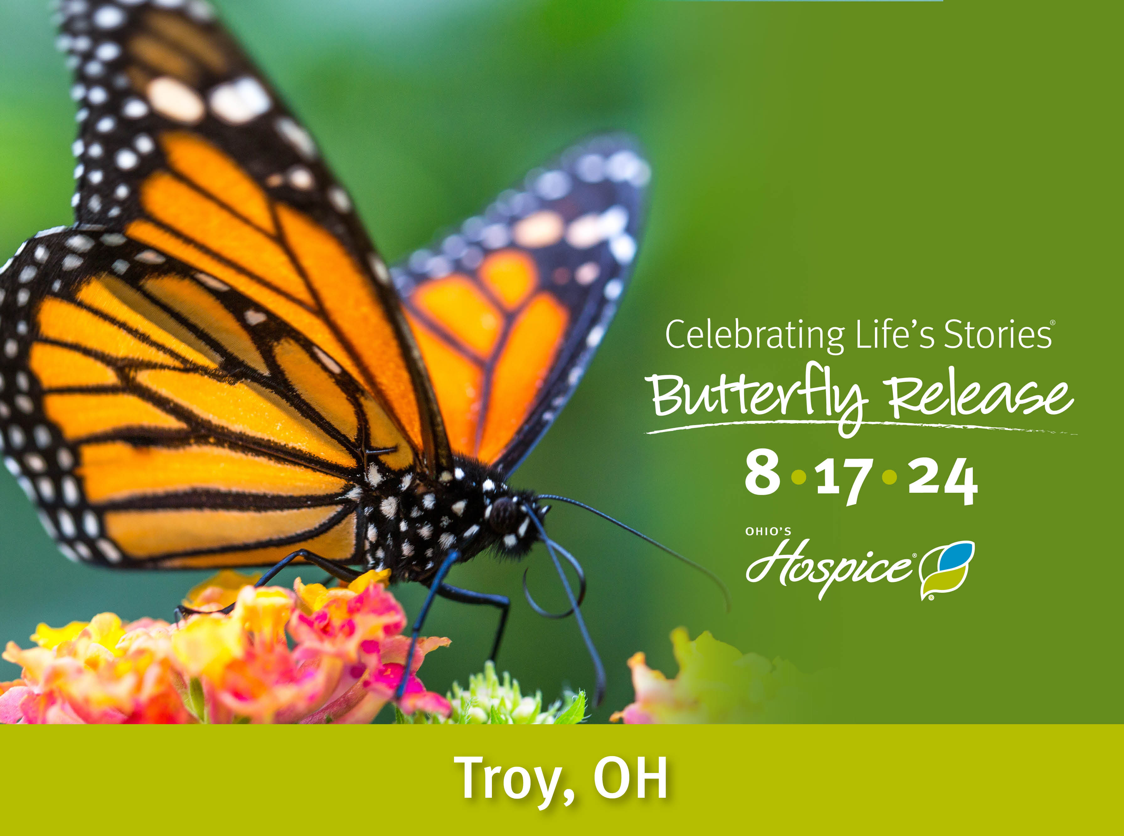 Butterfly Release 8.17.24 Troy, OH