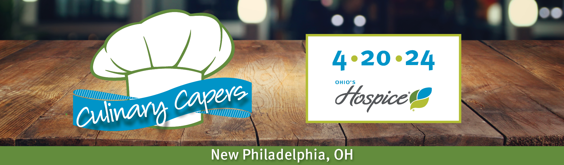 Ohio's Hospice Culinary Capers 4.20.24 New Philadelphia, OH