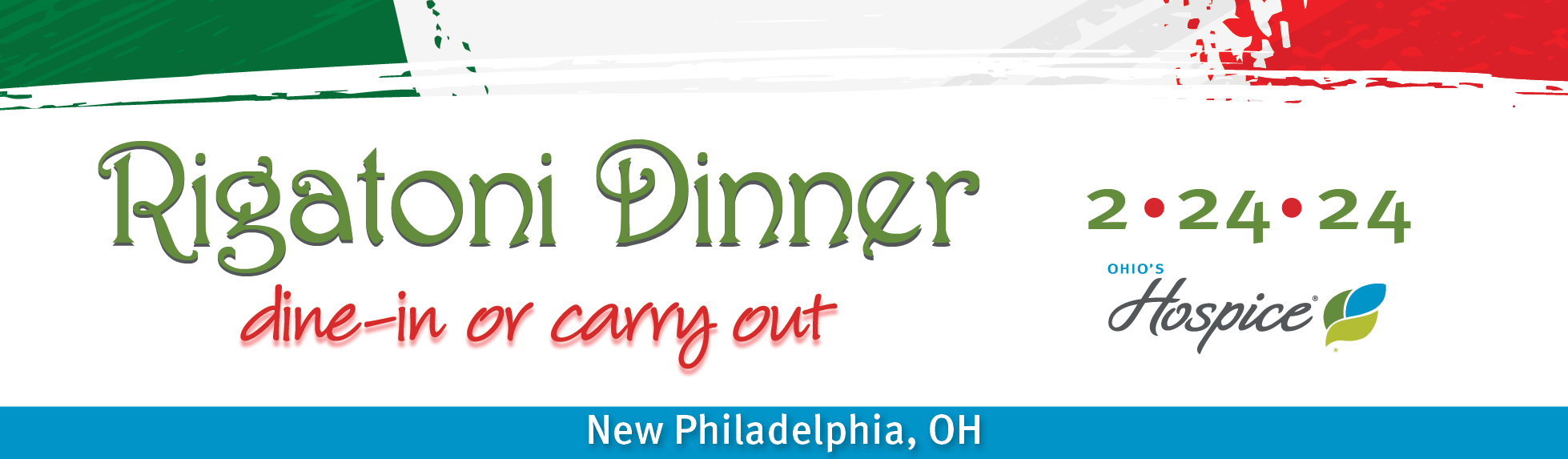 Ohio's Hospice Rigatoni Dinner 2.24.24 New Philadelphia, OH