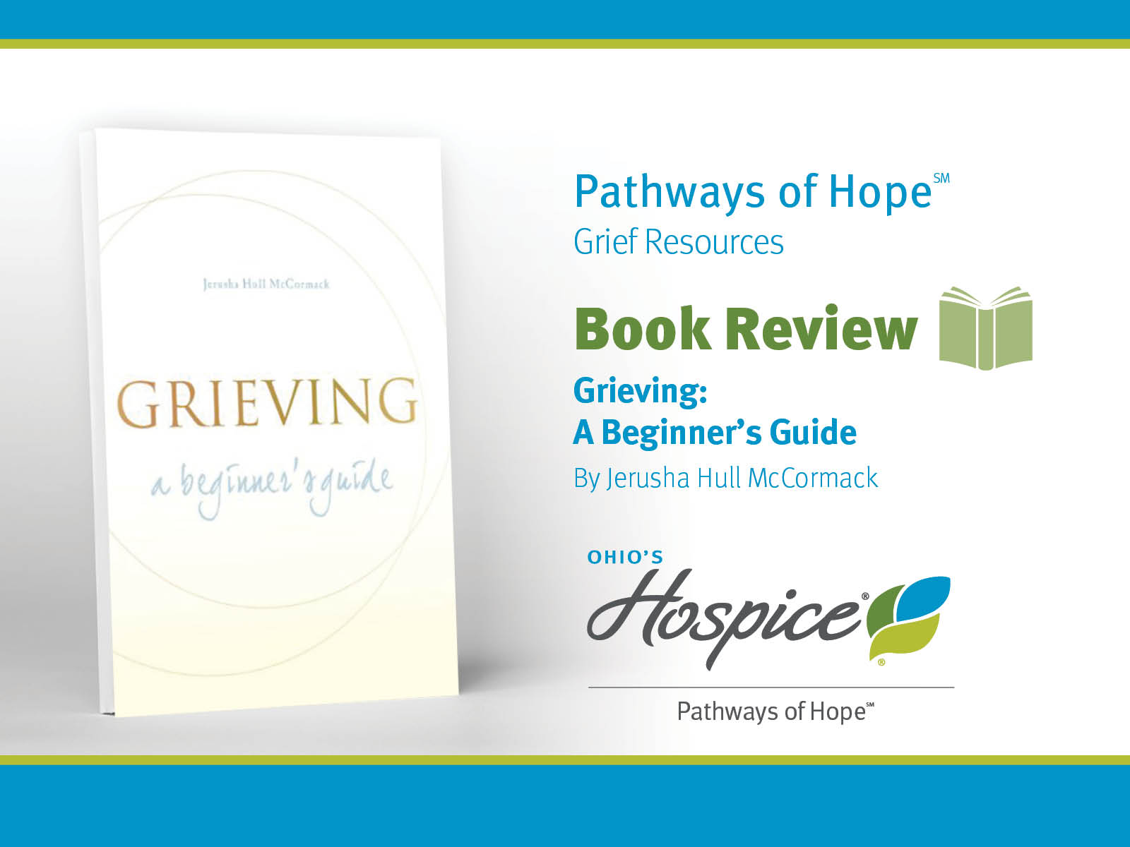 Book Review. Grieving: A Beginner's Guide by Jerusha Hull McCormack
