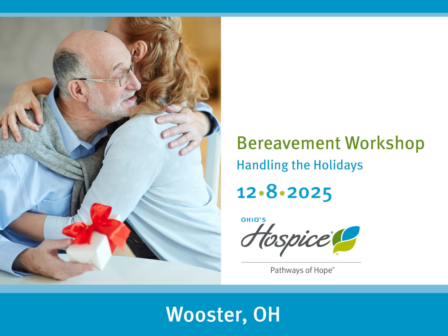 Bereavement Workshop | Handling the Holidays | 12.8.25 Wooster, OH