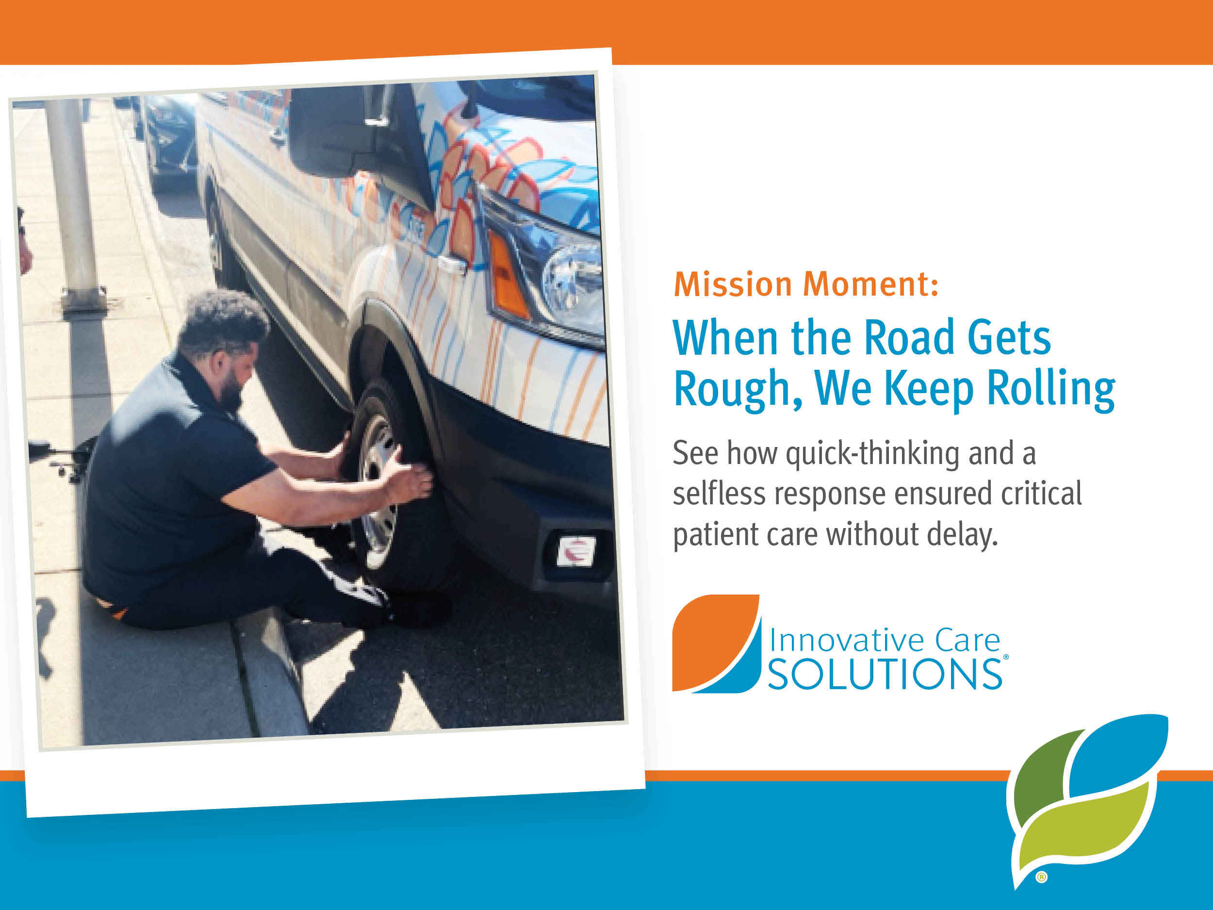 ICS Mission Moment Changing a Tire