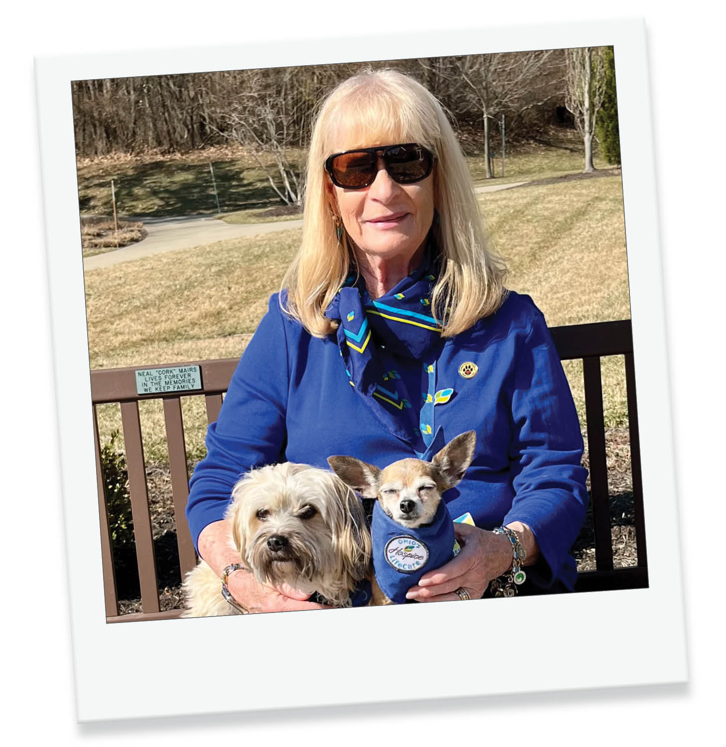 Volunteer Sharon Pooler
