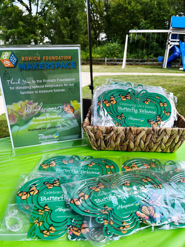 New Philadelphia Butterfly Release Windspinners