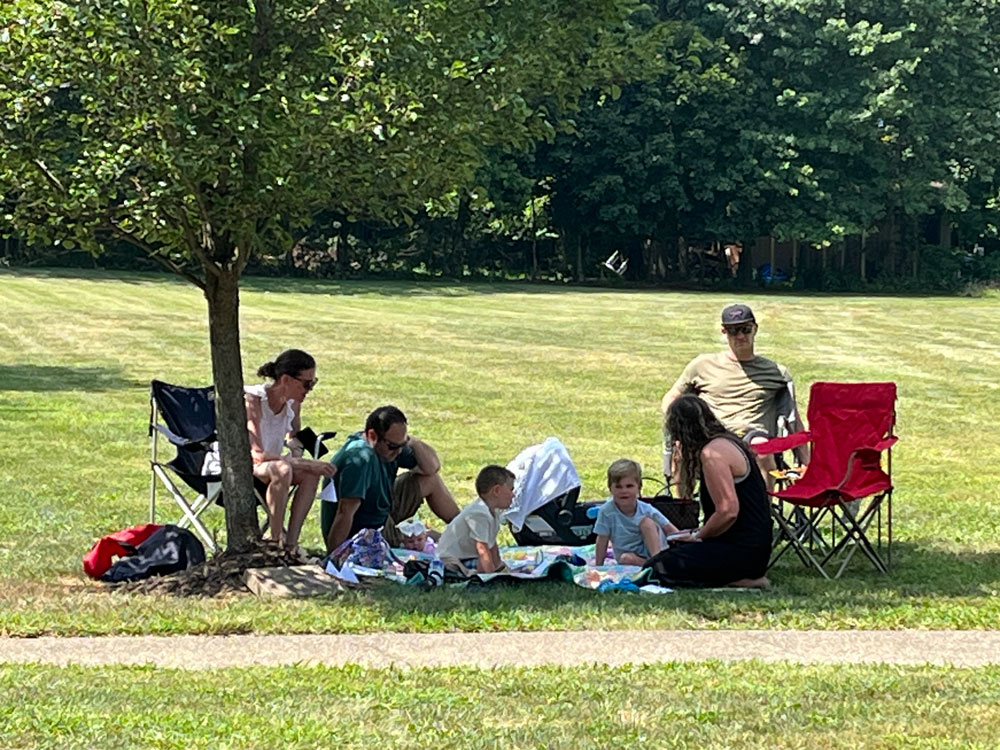 New Philadelphia Butterfly Release Guests in the Field