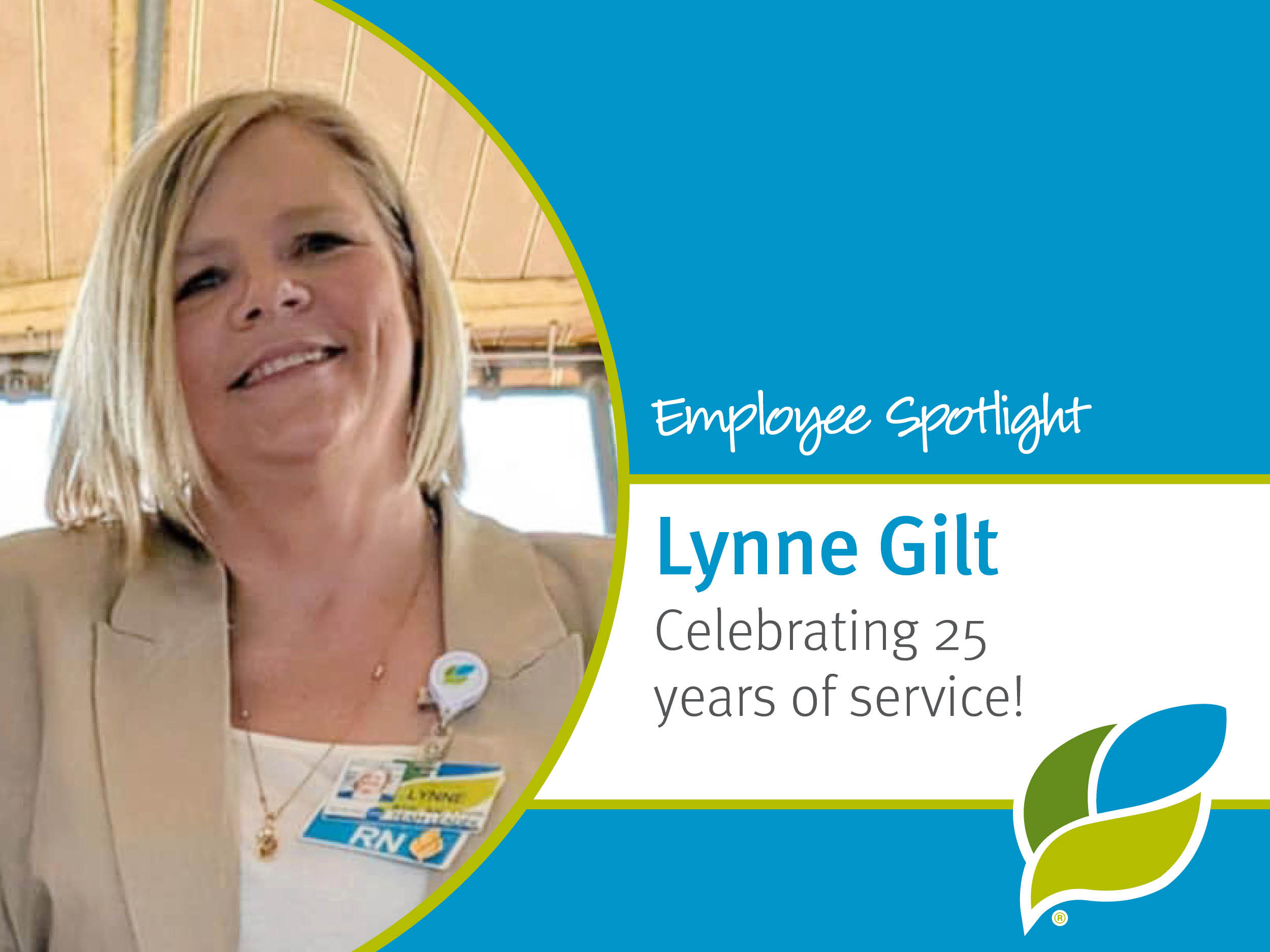 Staff Milestone Lynne Gilt Celebrating 25 years