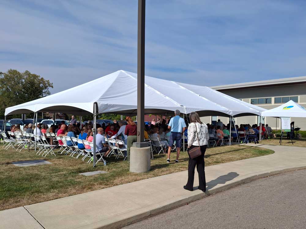 Troy Butterfly Release Guests