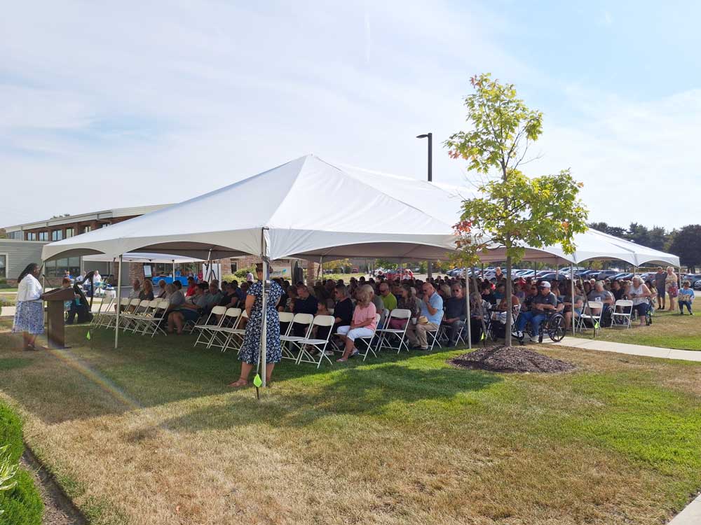 Troy Butterfly Release Guests