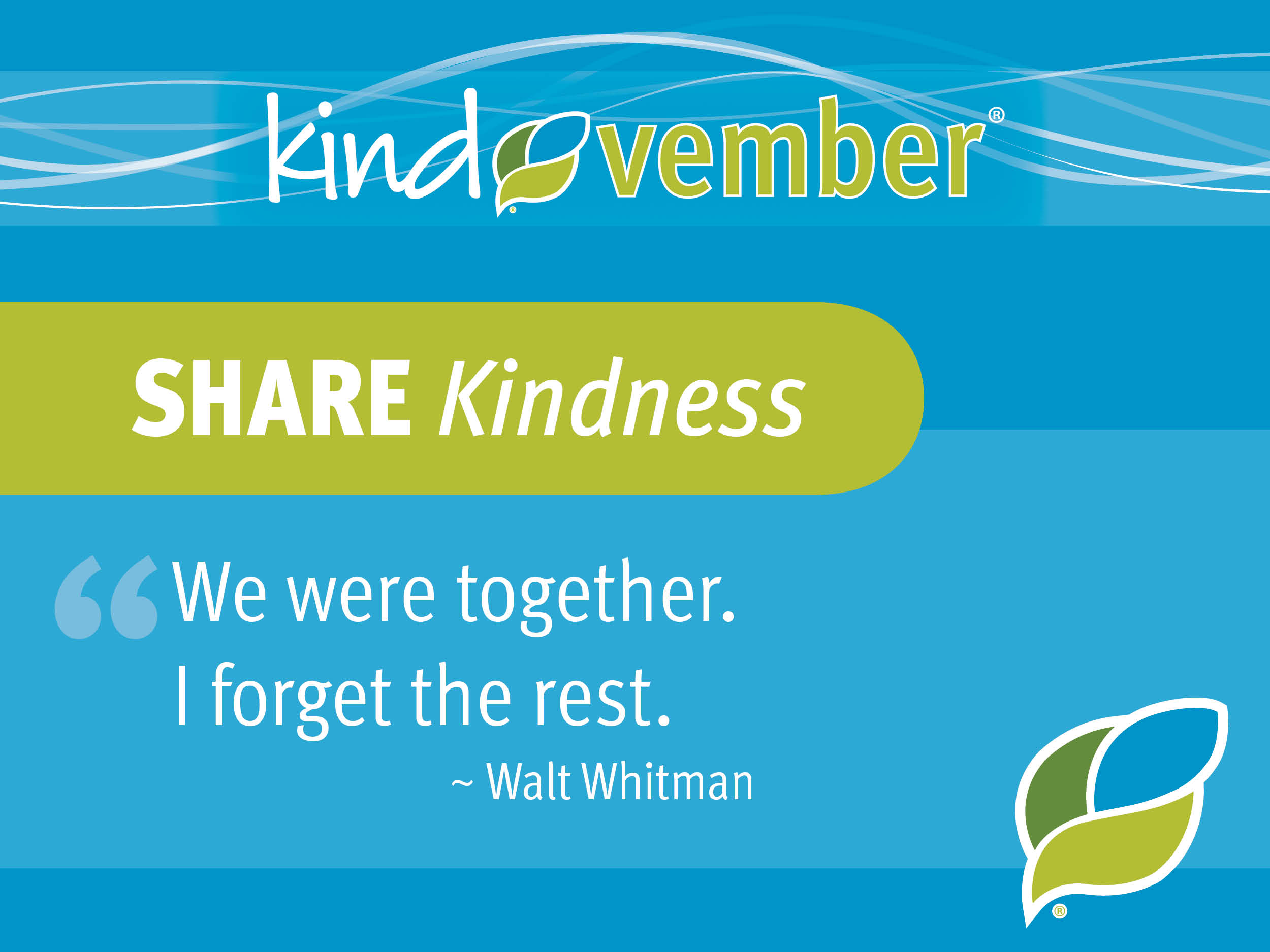 Kindvember 2025 - Share Kindness