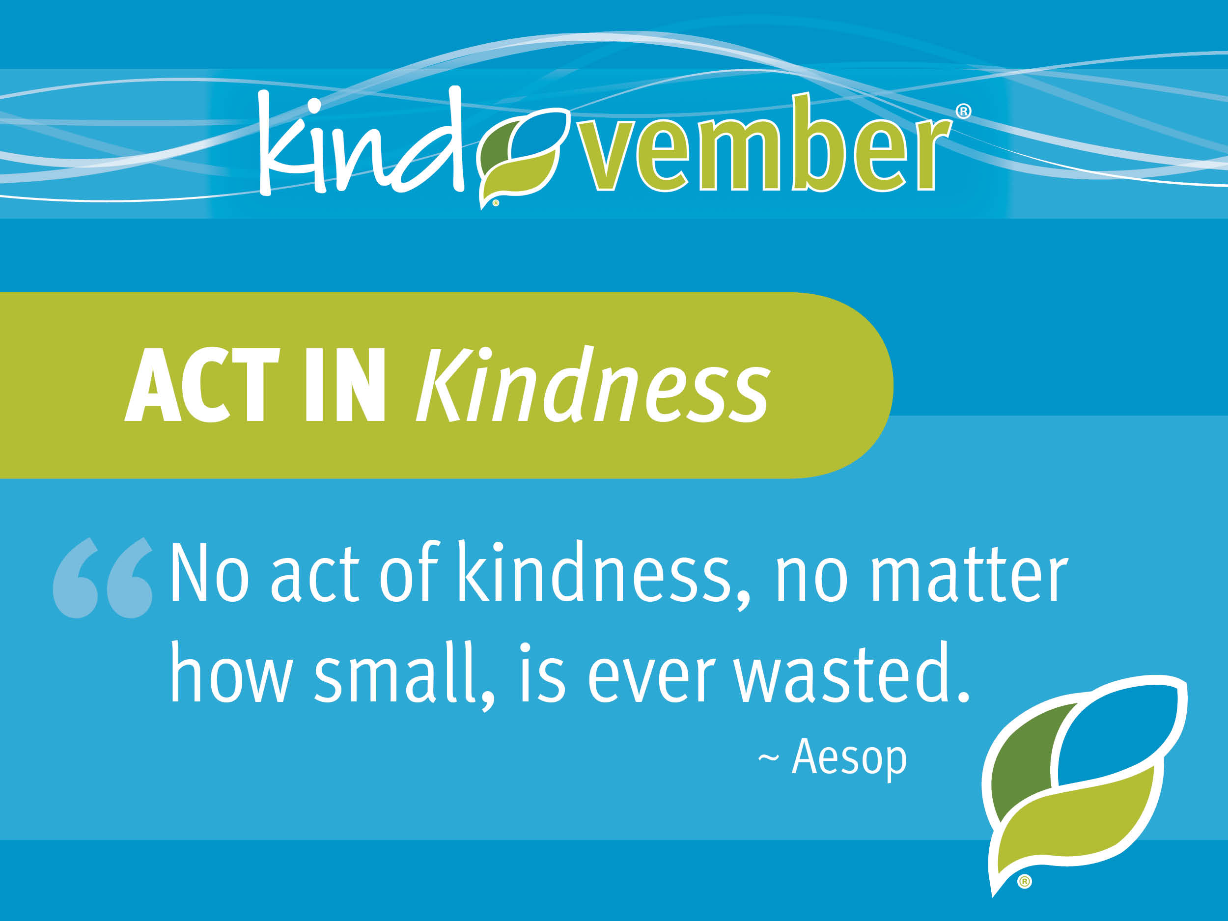 Kindvember 2025 - Act In Kindness