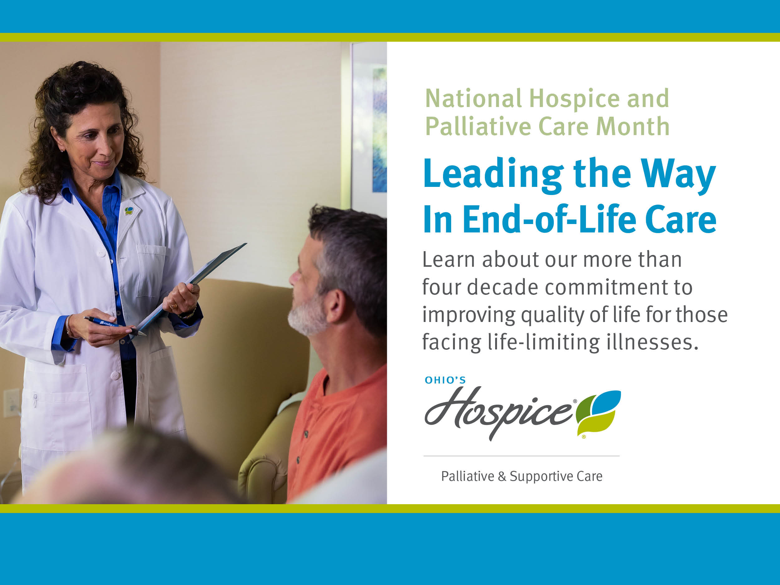 National Hospice and Palliative Care Month. Leading the Way In End-of-Life Care